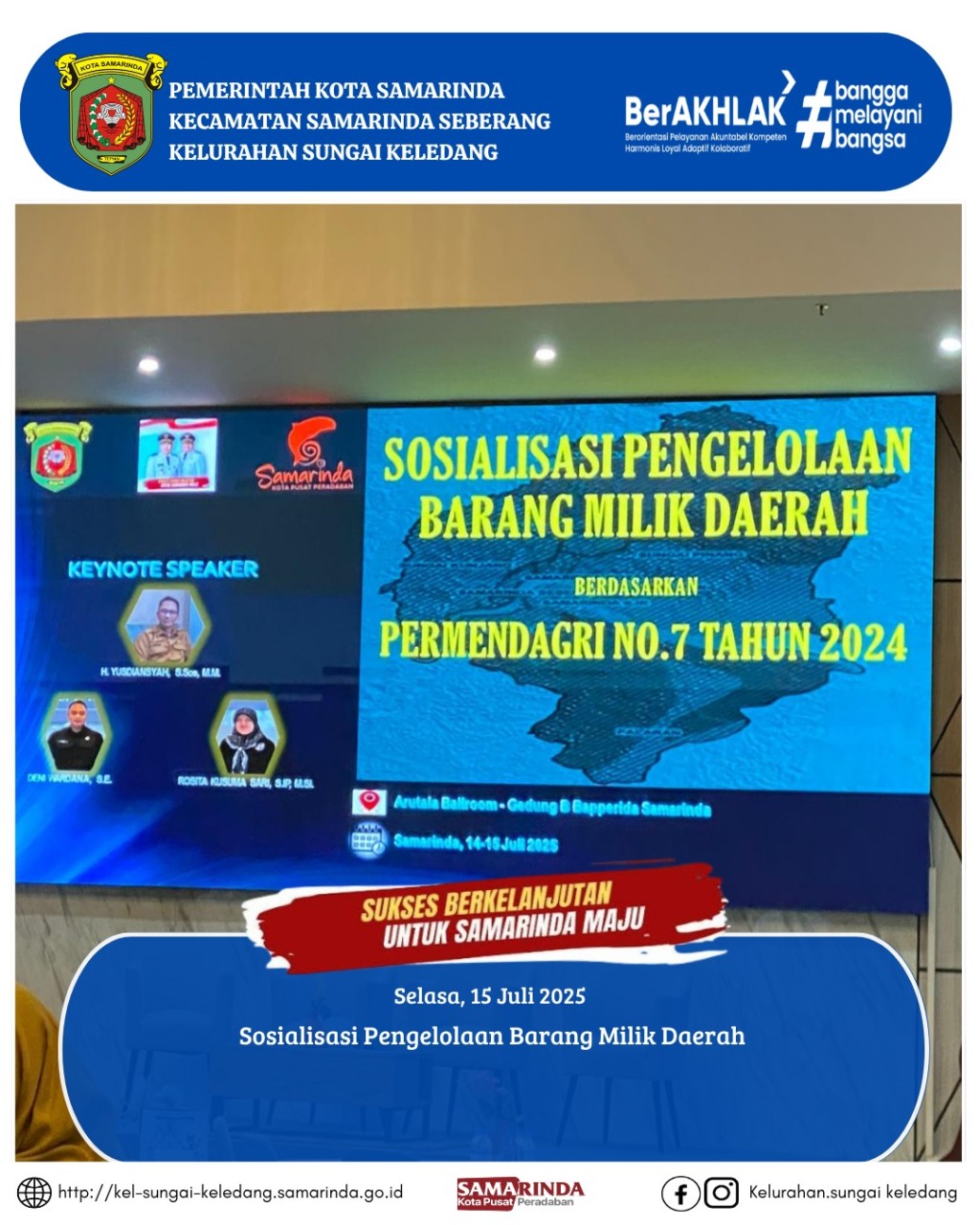 Sosialisasi Pengelolaan Barang Milik Daerah