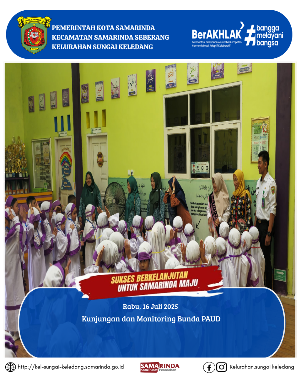 Kunjungan dan Monitoring Bunda PAUD