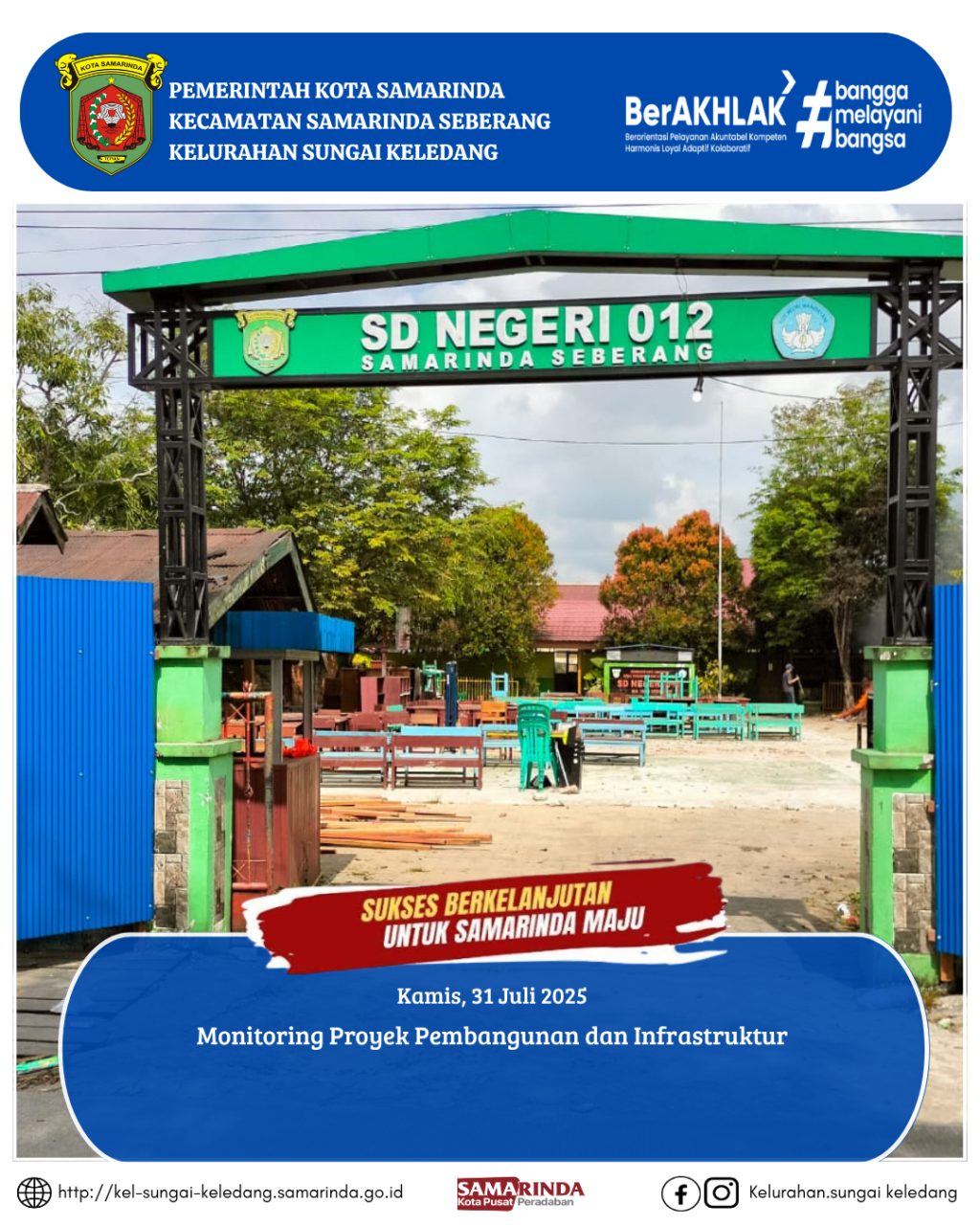 Monitoring Proyek Pembangunan dan Infrastruktur