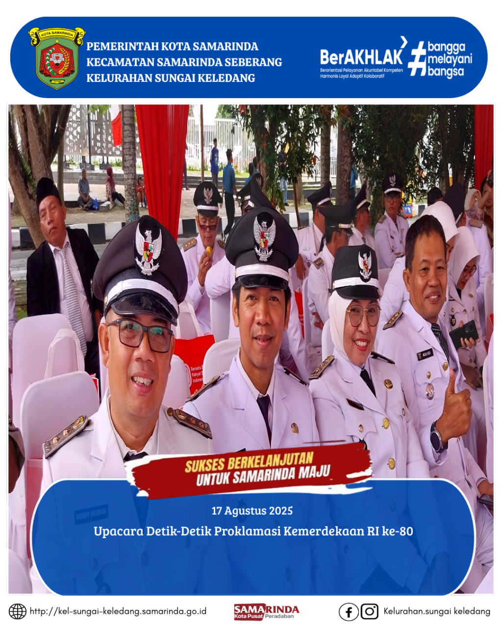 Upacara Detik-Detik Proklamasi Kemerdekaan RI ke-80