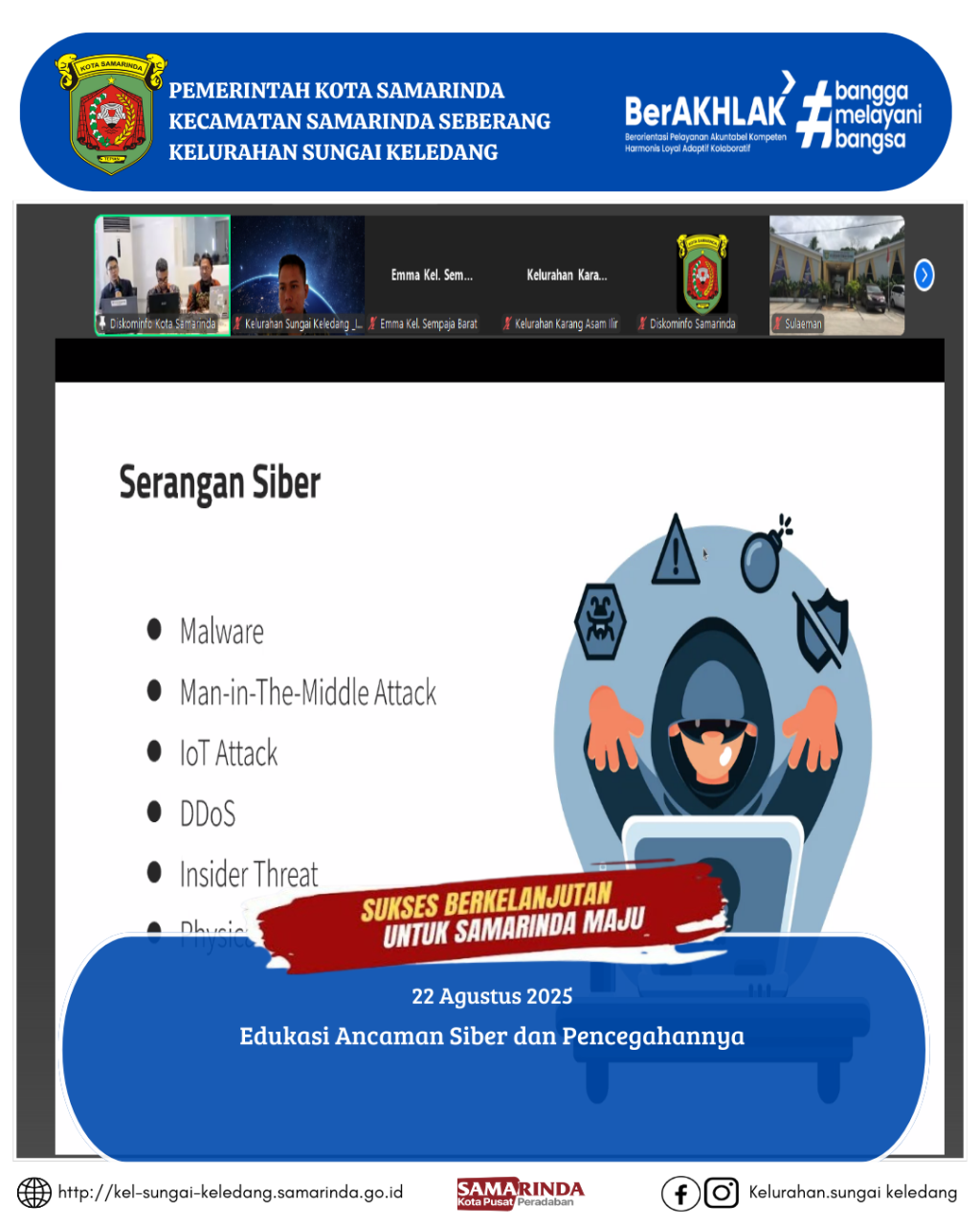 Edukasi Ancaman Siber dan Pencegahannya
