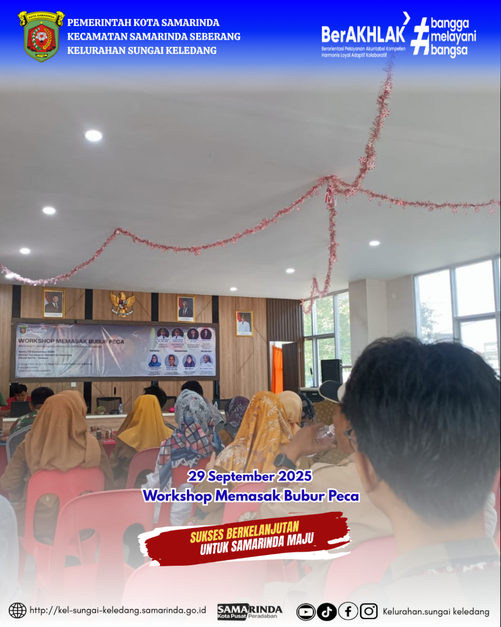 Workshop Memasak Bubur Peca
