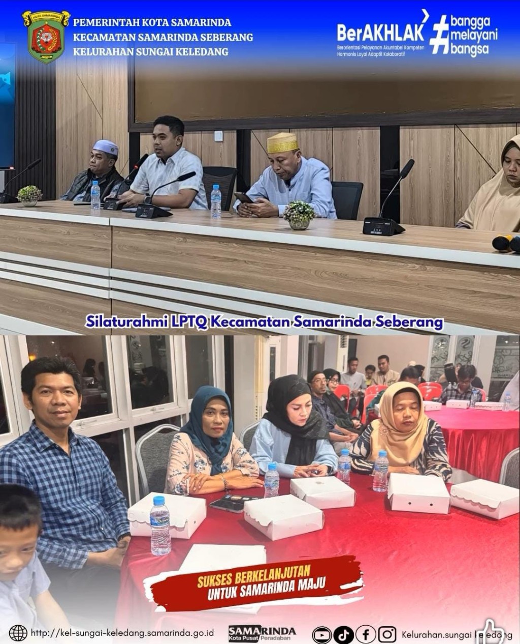 Silaturahmi LPTQ Kecamatan Samarinda Seberang