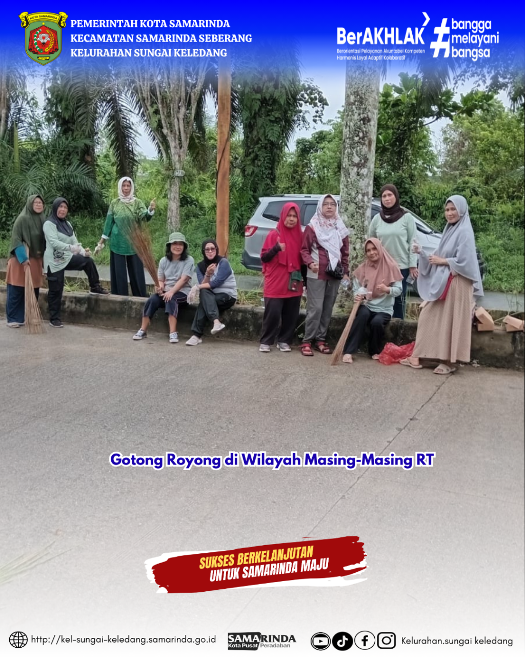 Gotong Royong di Wilayah Masing-Masing RT