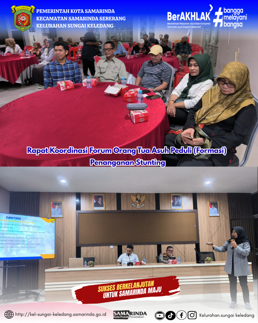 Rapat Koordinasi Forum Orang Tua Asuh Peduli (Formasi) Penanganan Stunting