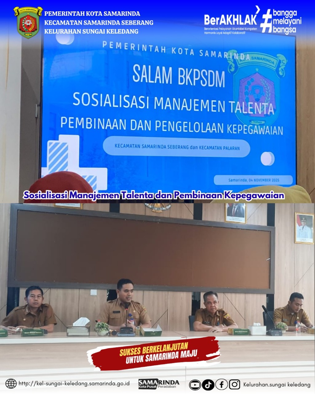 Sosialisasi Manajemen Talenta dan Pembinaan Kepegawaian
