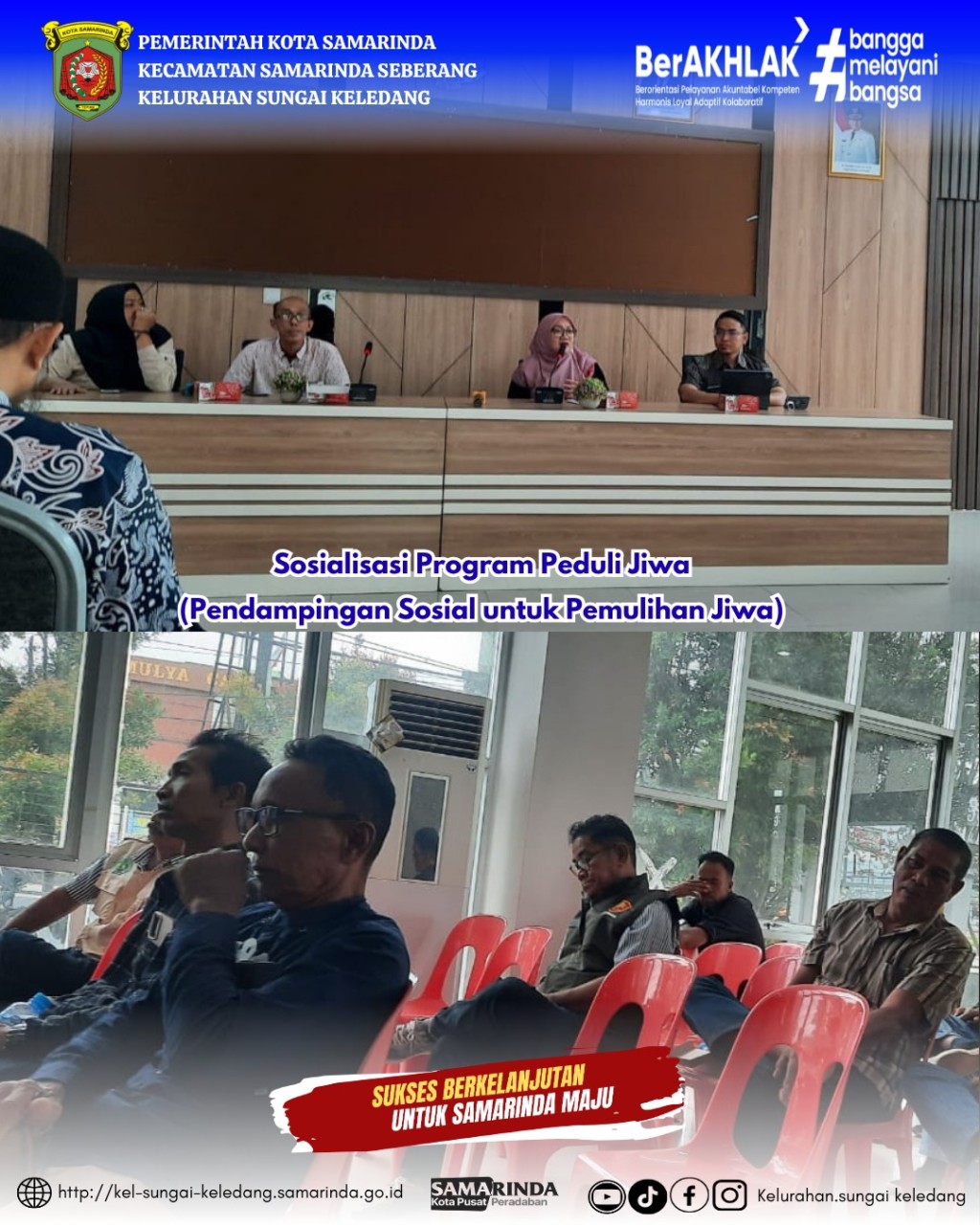 Sosialisasi Program Peduli Jiwa (Pendampingan Sosial untuk Pemulihan Jiwa)