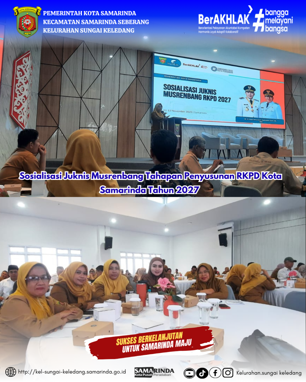 Sosialisasi Juknis Musrenbang Tahapan Penyusunan RKPD Kota Samarinda Tahun 2027