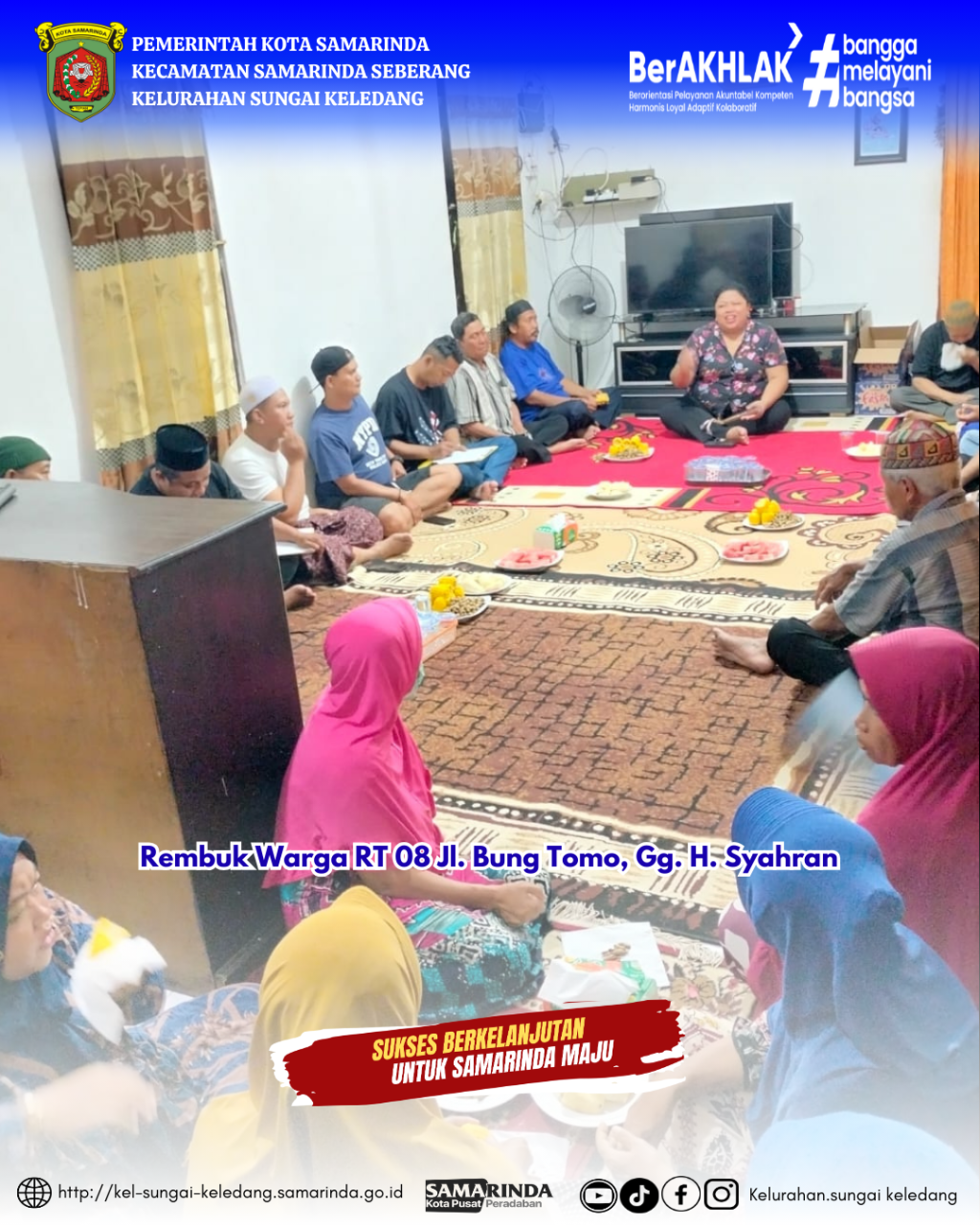 Rembuk Warga RT 08 Jl. Bung Tomo, Gg. H. Syahran