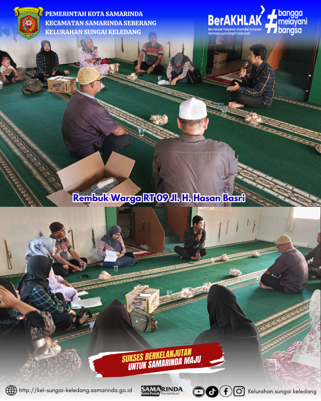 Rembuk Warga RT 09 Jl. H. Hasan Basri