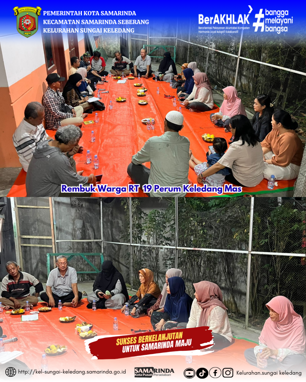 Rembuk Warga RT 19 Perum Keledang Mas