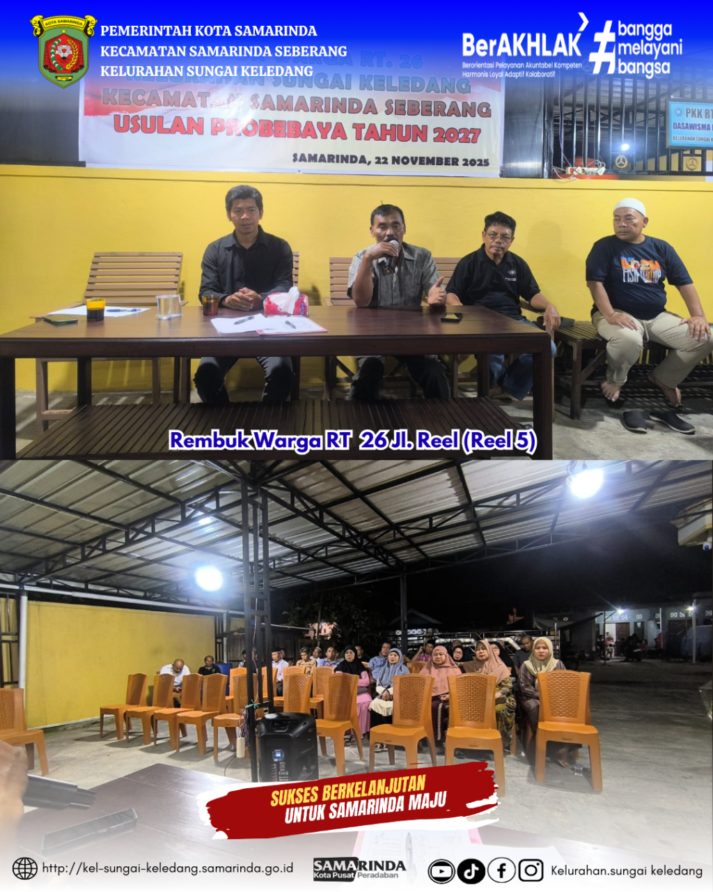 Rembuk Warga RT 26 Jl. Reel (Reel 5)