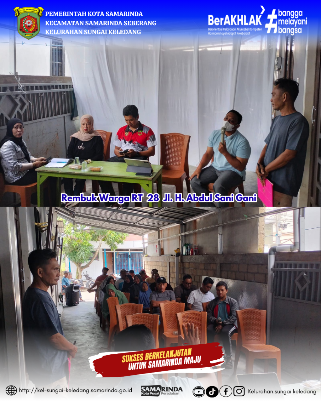 Rembuk Warga RT 28 Jl. H. Abdul Sani Gani