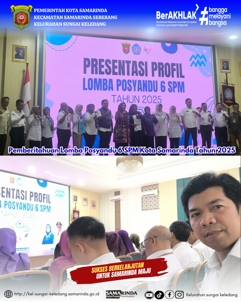 Pemberitahuan Lomba Posyandu 6 SPM Kota Samarinda Tahun 2025