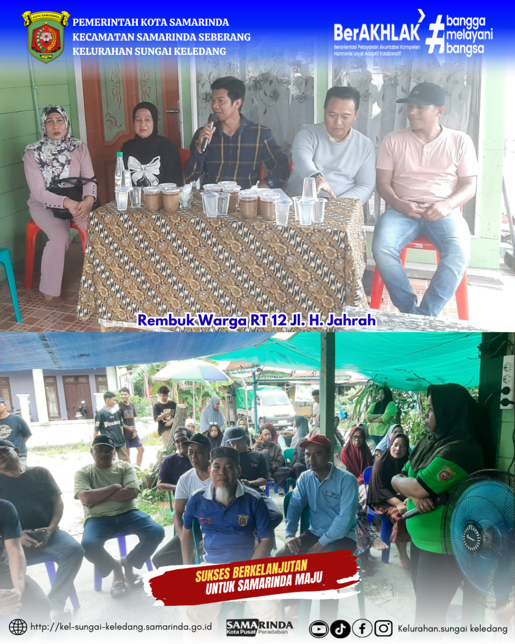 Rembuk Warga RT 12 Jl. H. Jahrah 