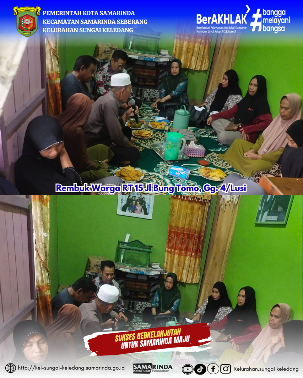 Rembuk Warga RT 15 Jl. Bung Tomo Gg. 4/Lusi
