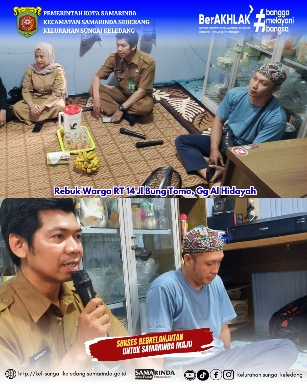 Rembuk Warga RT 14 Jl Bung Tomo, Gg Al Hidayah