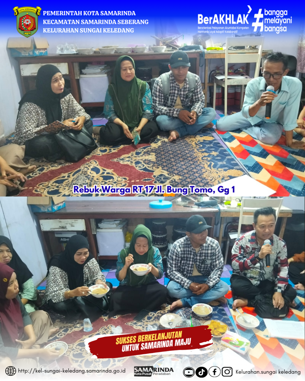 Rembuk Warga RT 17 Jl. Bung Tomo, Gg 1