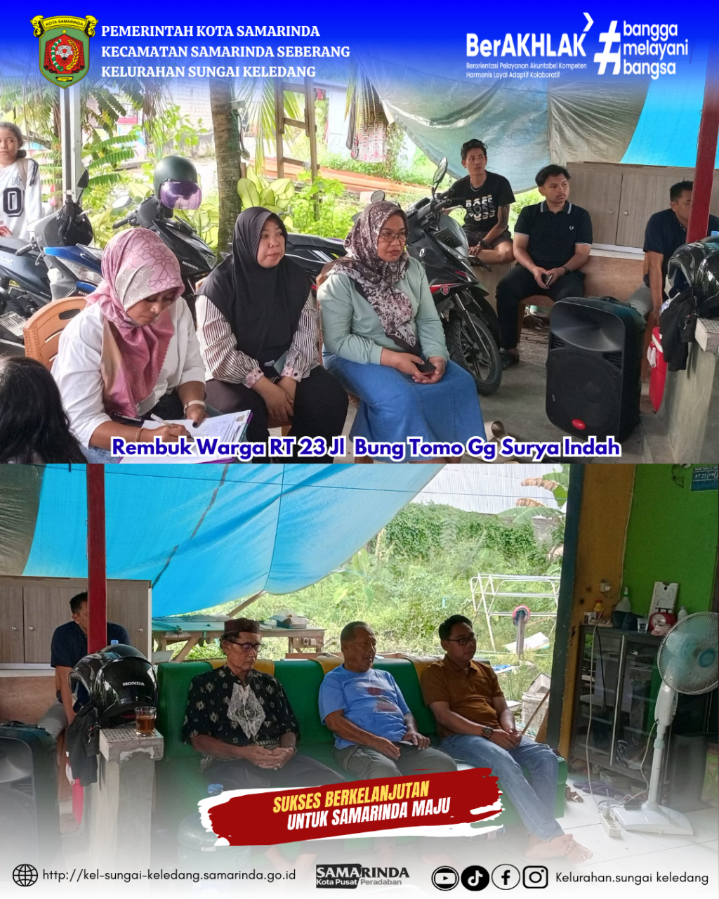 Rembuk Warga RT 23 Jl. Bung Tomo Gg Surya Indah