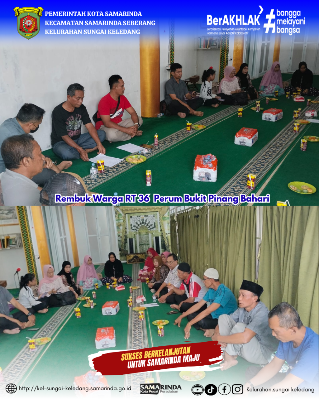 Rembuk Warga RT 36 Perum Bukit Pinang Bahari