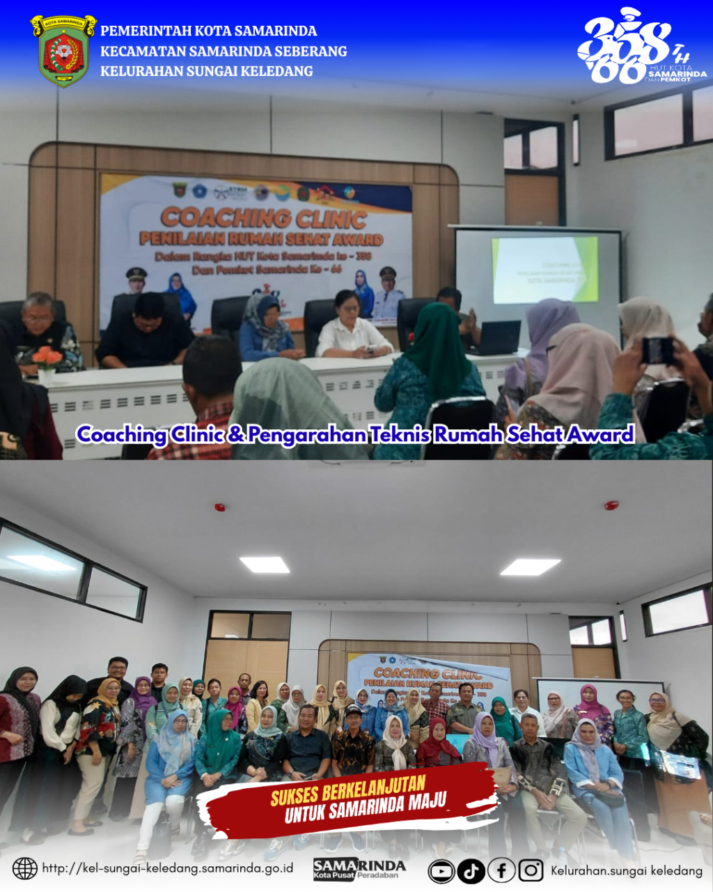Coaching Clinic & Pengarahan Teknis Rumah Sehat Award