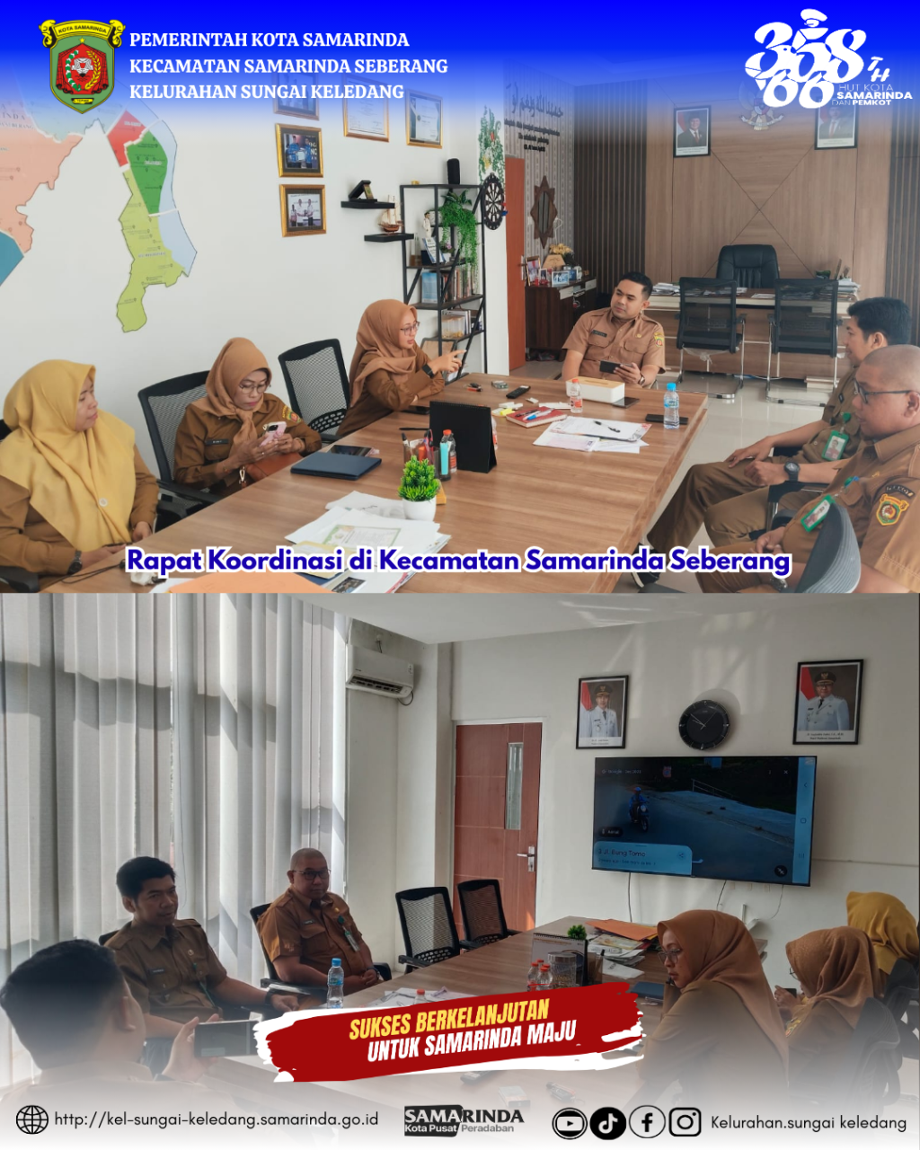 Rapat Koordinasi di Kecamatan Samarinda Seberang