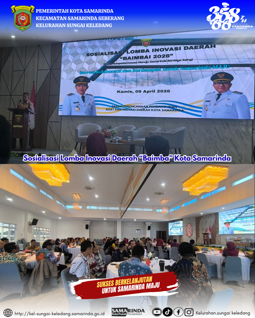 Sosialisasi Lomba Inovasi Daerah “Baimba” Kota Samarinda