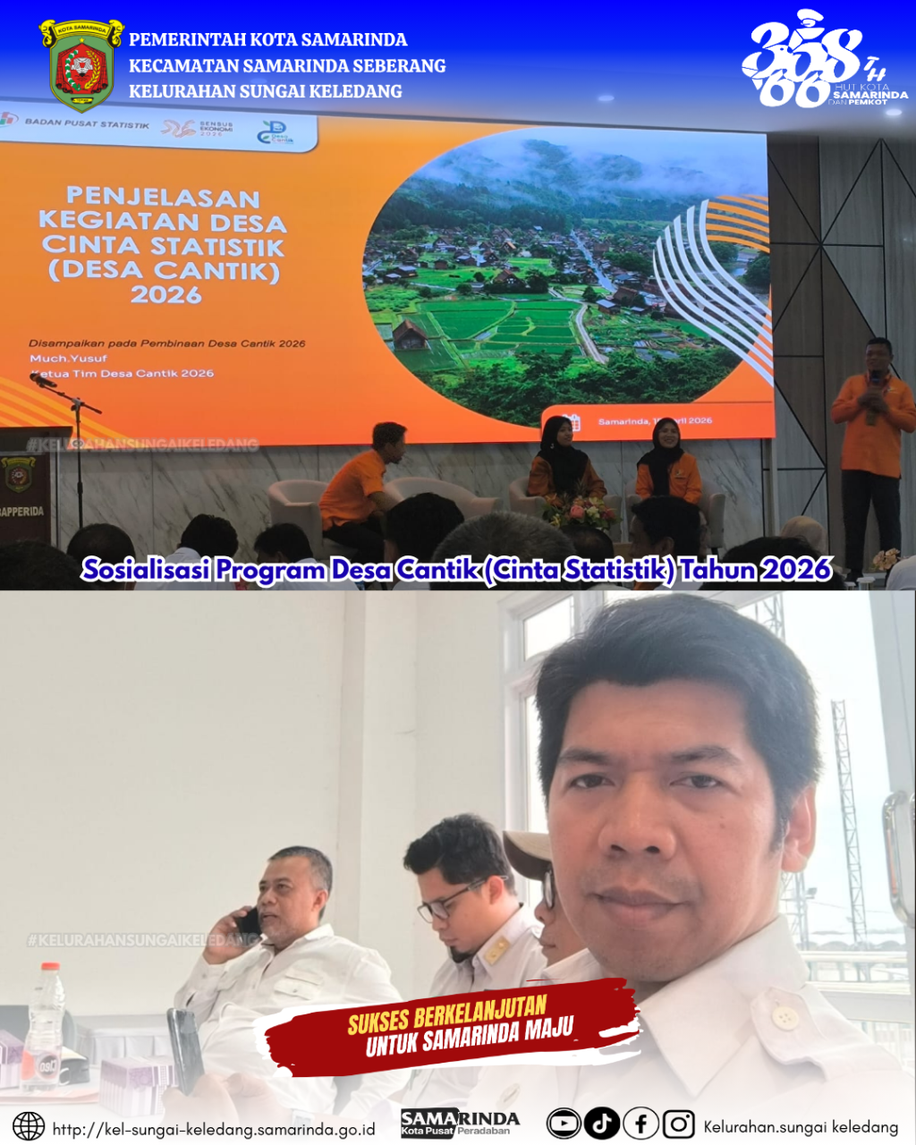 Sosialisasi Program Desa Cantik (Cinta Statistik) Tahun 2026