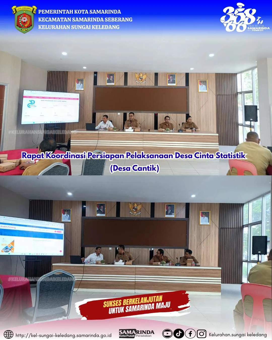 Rapat Koordinasi Persiapan Pelaksanaan Desa Cinta Statistik (Desa Cantik)