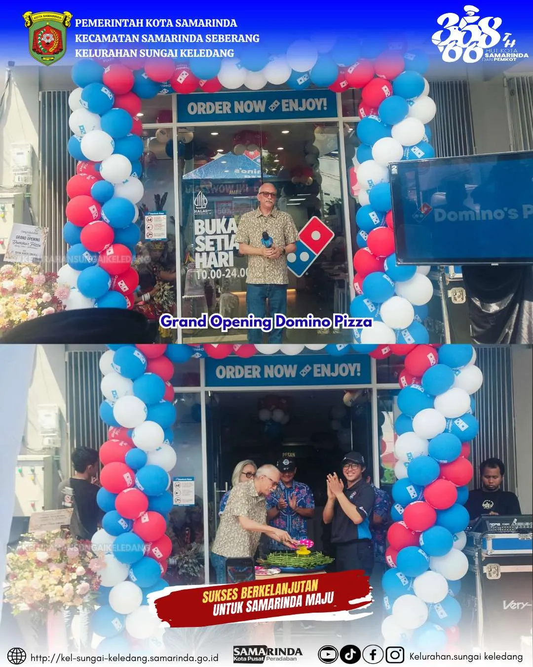  Grand Opening Domino Pizza