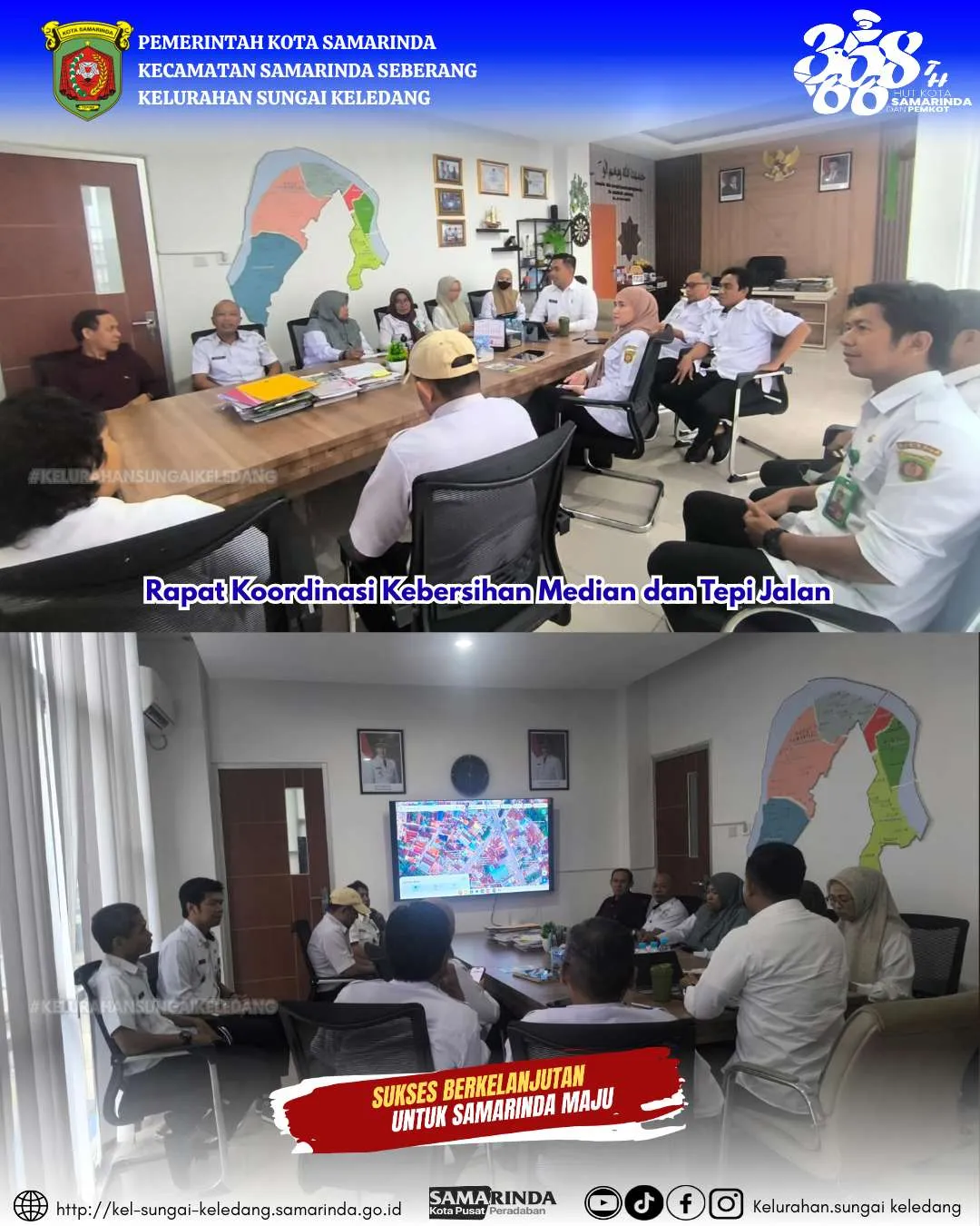 Rapat Koordinasi Kebersihan Median dan Tepi Jalan
