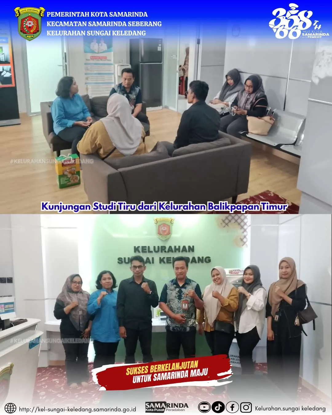 Kunjungan Studi Tiru dari Kelurahan Balikpapan Timur