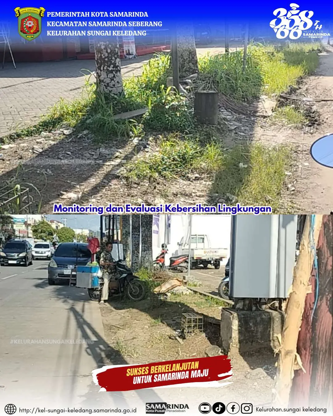  Monitoring dan Evaluasi Kebersihan Lingkungan