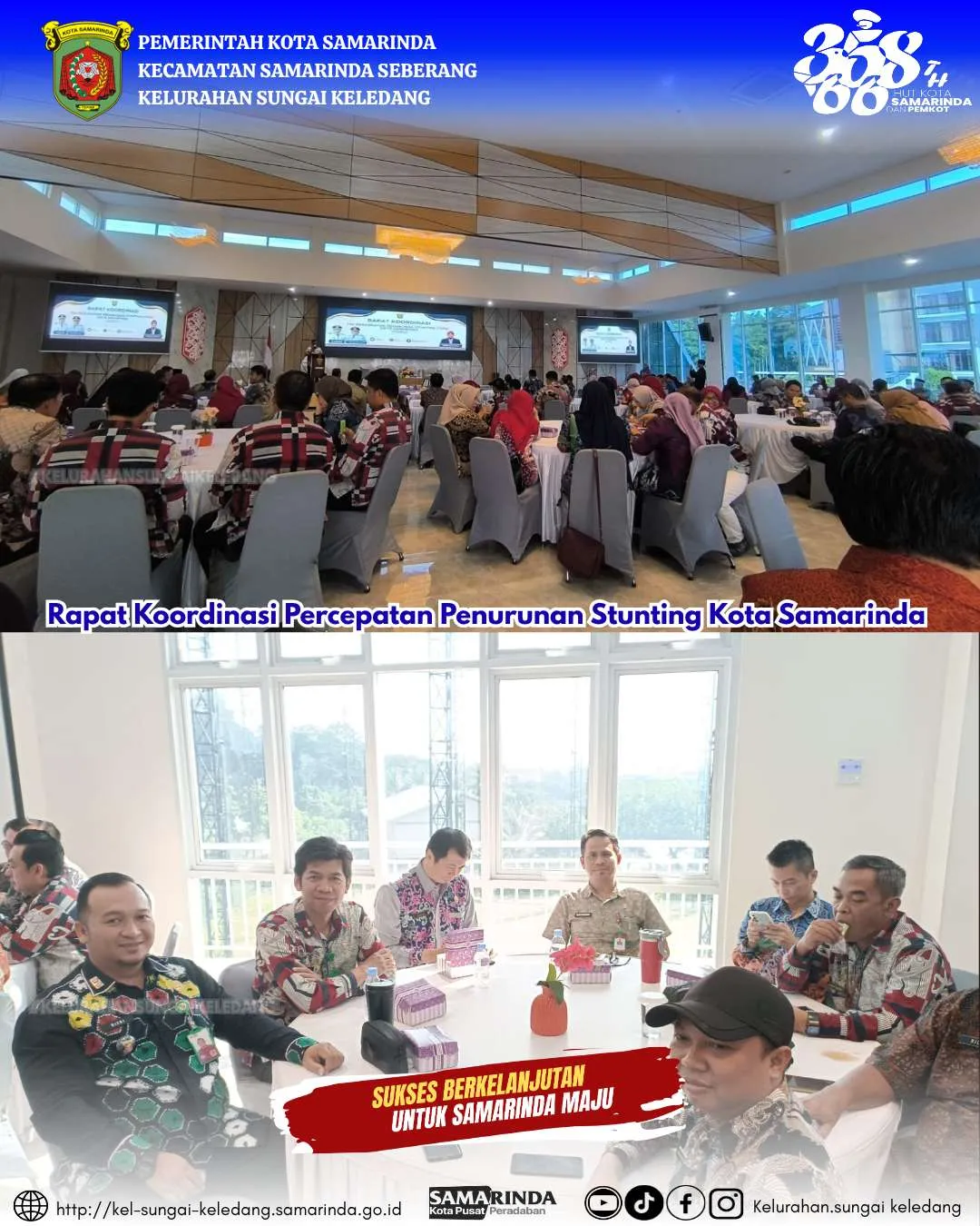 Rapat Koordinasi Percepatan Penurunan Stunting Kota Samarinda