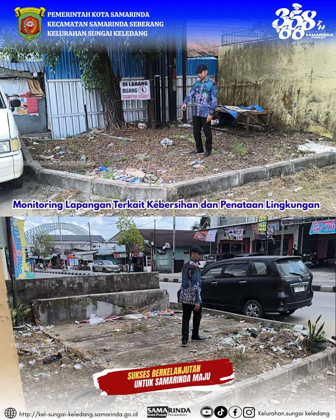  Monitoring Lapangan Terkait Kebersihan dan Penataan Lingkungan
