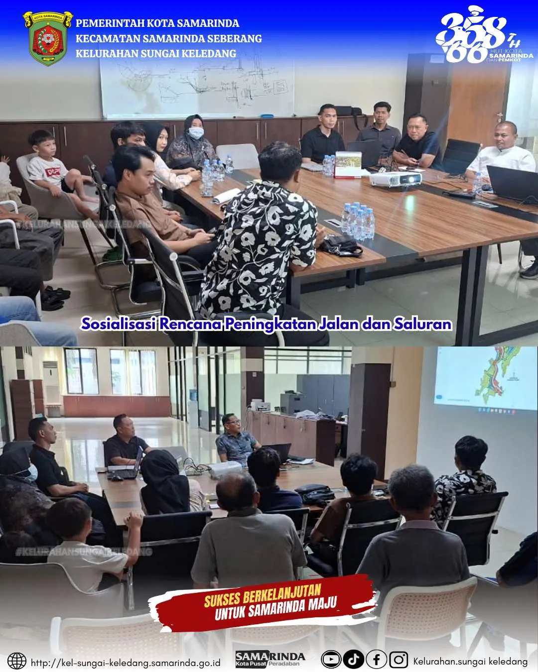 Sosialisasi Rencana Peningkatan Jalan dan Saluran
