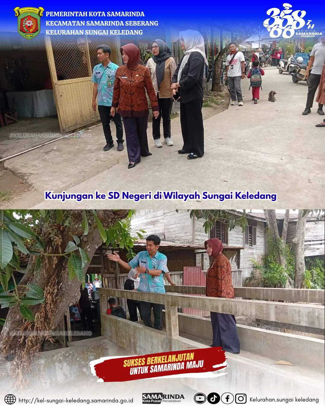 Kunjungan ke SD Negeri di Wilayah Sungai Keledang