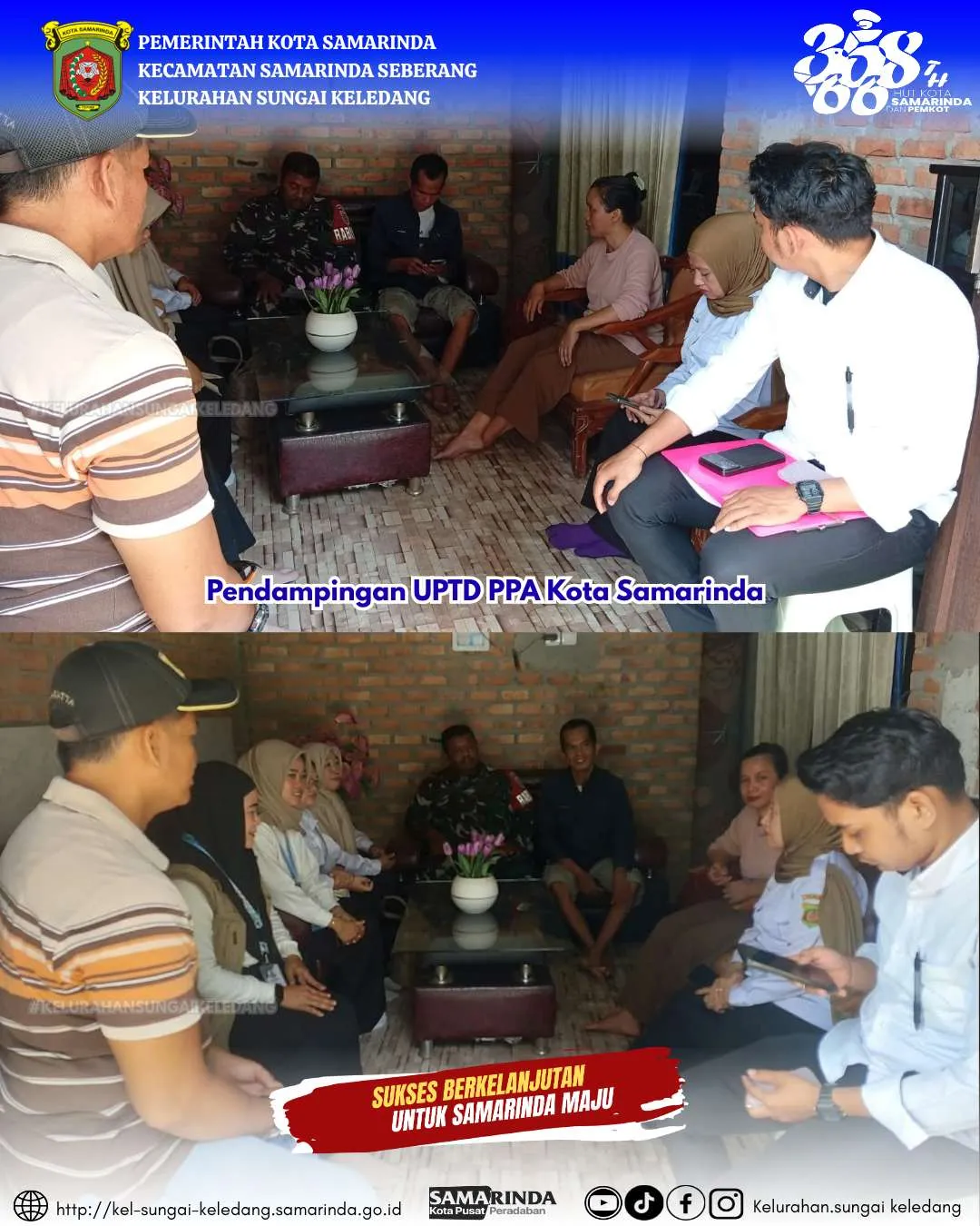 Pendampingan UPTD PPA Kota Samarinda