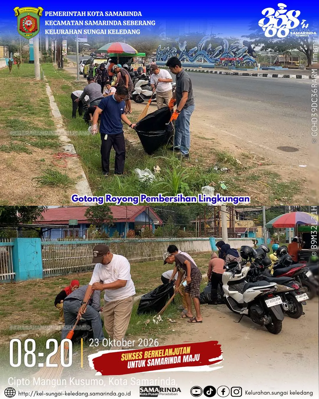 Gotong Royong Pembersihan Lingkunga