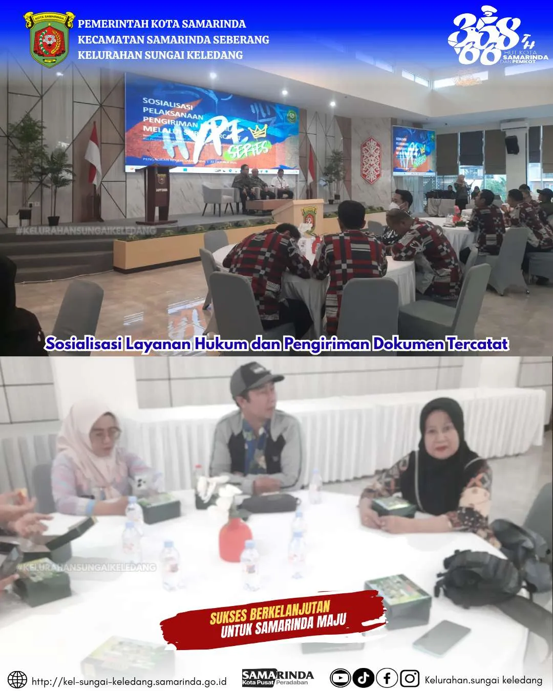 Sosialisasi Layanan Hukum dan Pengiriman Dokumen Tercatat