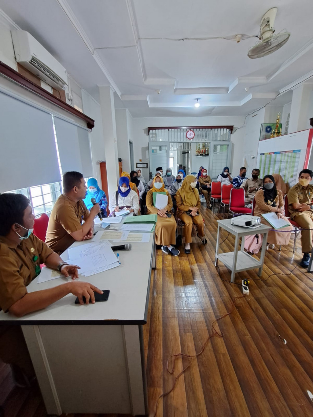 KEGIATAN PEMBINAAN DAN PENINGKATAN STRATIFIKASI SEKOLAH SEHAT DI WILAYAH KECAMATAN SUNGAI KUNJANG