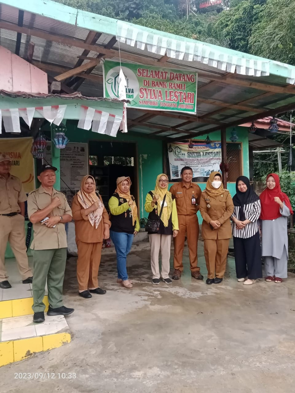 Kunjungan Tim Adipura dari DLH Provinsi Kaltim untuk Persiapan Penilaian DLH Kementrian di Kawasan Kelurahan Karang Asam UIu
