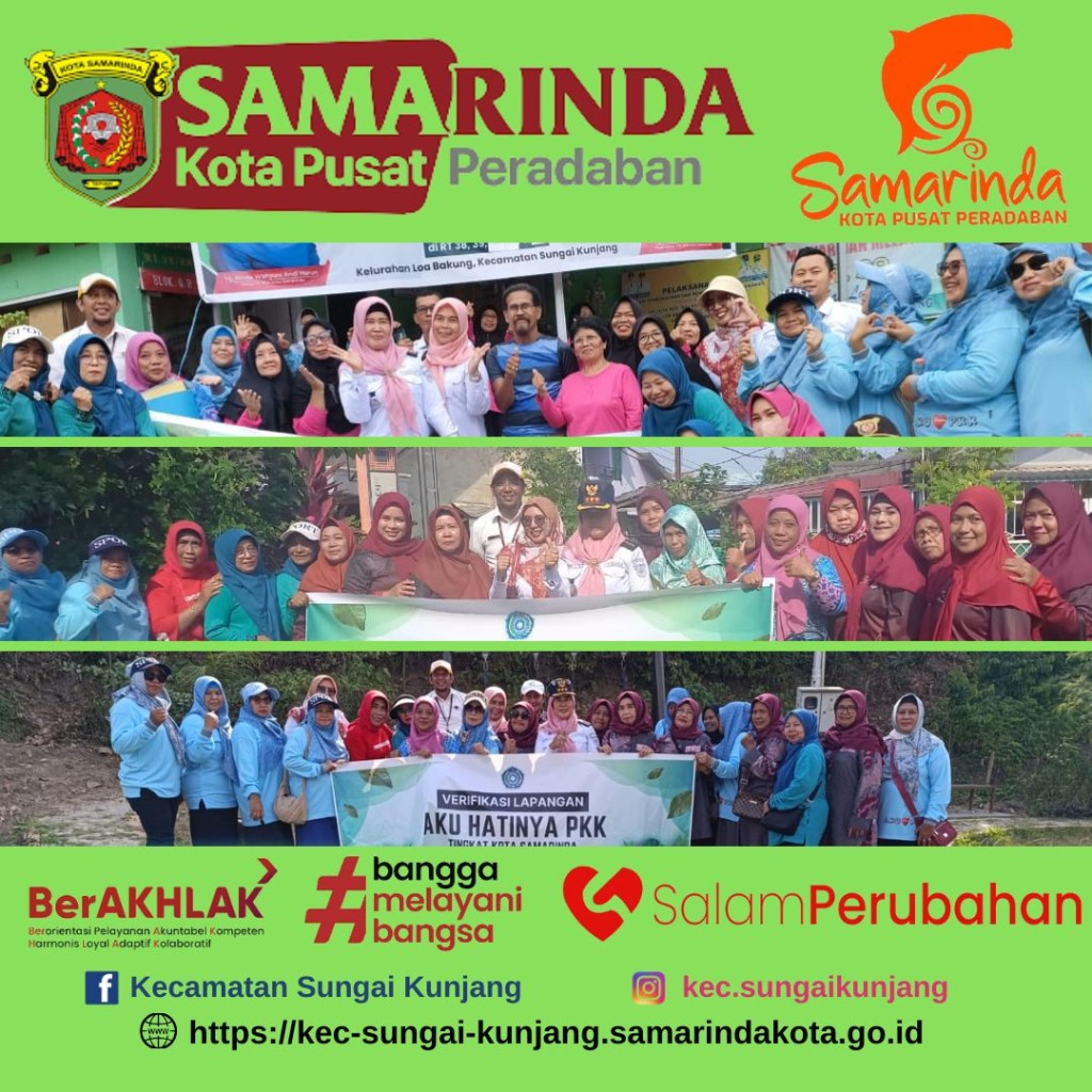 Penilaian Verifikasi Lapangan Aku Hatinya PKK Tingkat Kota Samarinda Tahun 2024