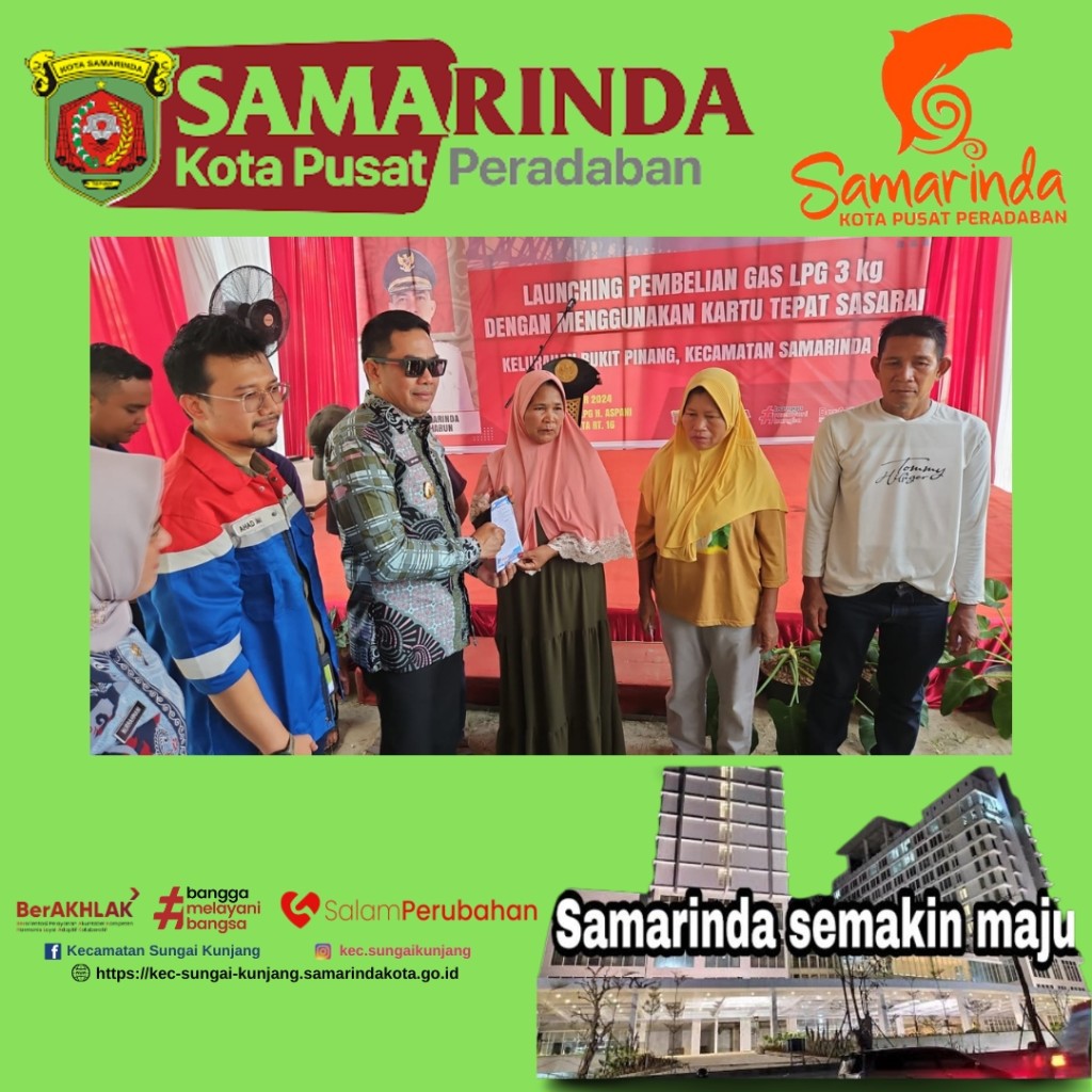 Launching Pembelian Gas LPG 3 Kg dengan Menggunakan Kartu Tepat Sasara