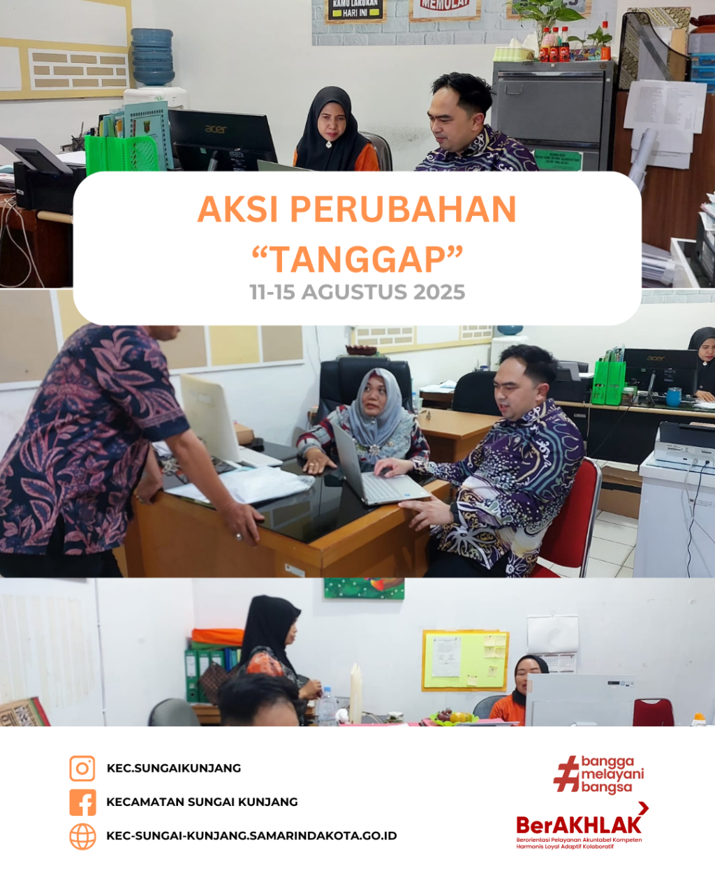 AKSI PERUBAHAN "TANGGAP"