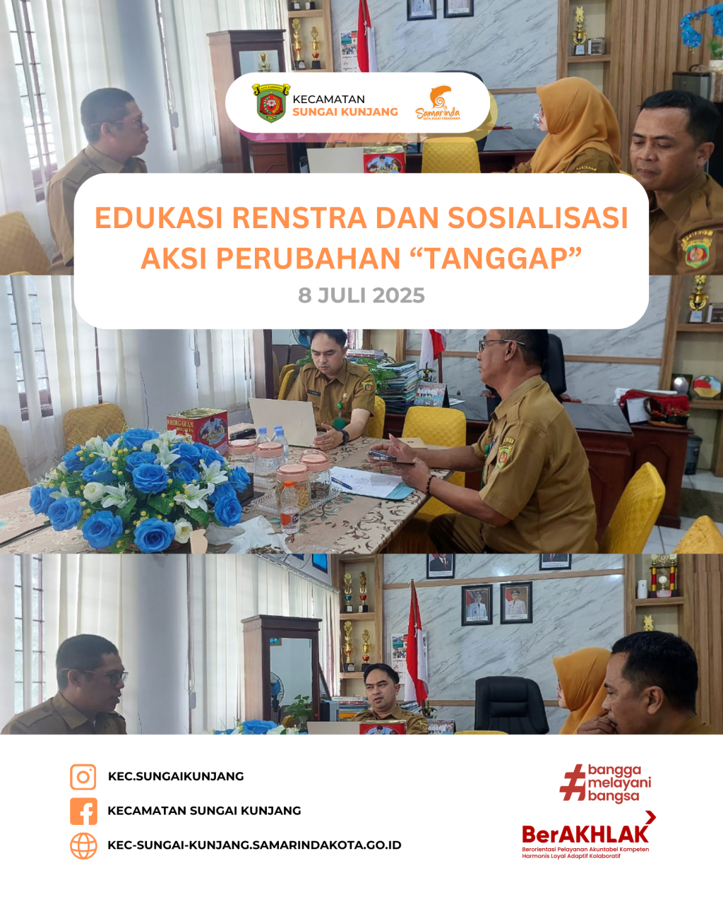 EDUKASI RENSTRA DAN SOSIALISASI AKSI PERUBAHAN "TANGGAP"