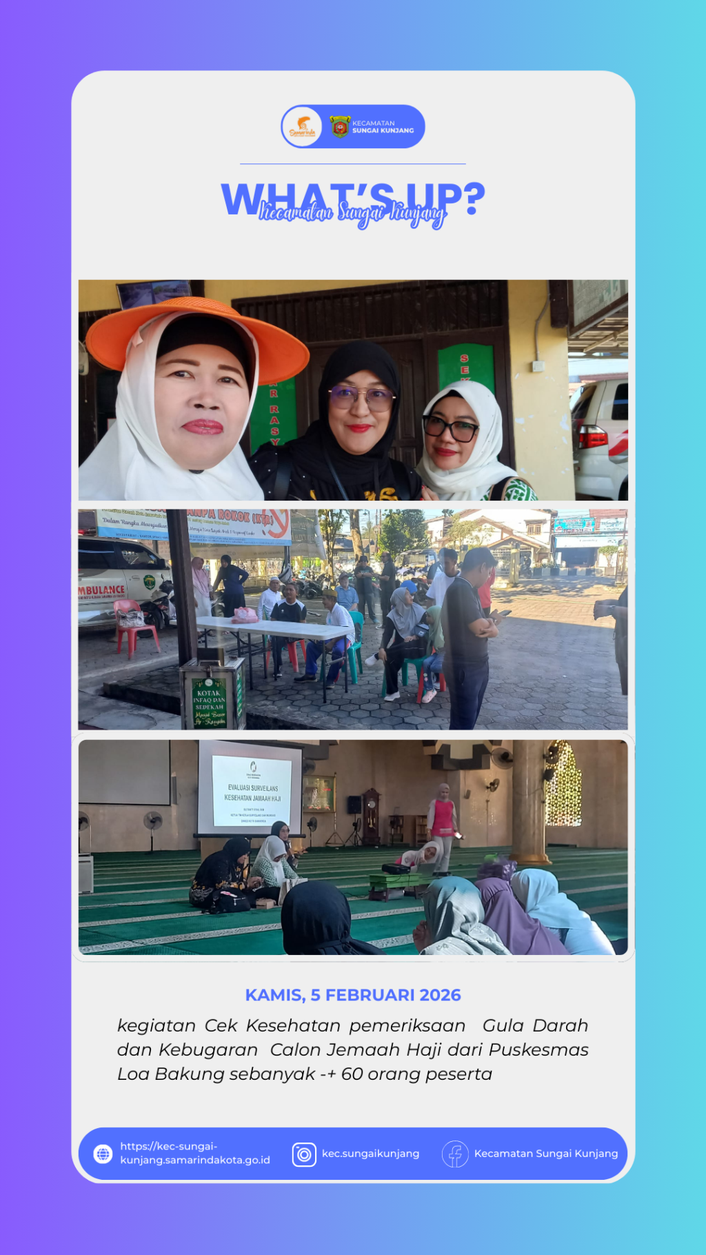 Cek Kesehatan Calon Jamaah Haji