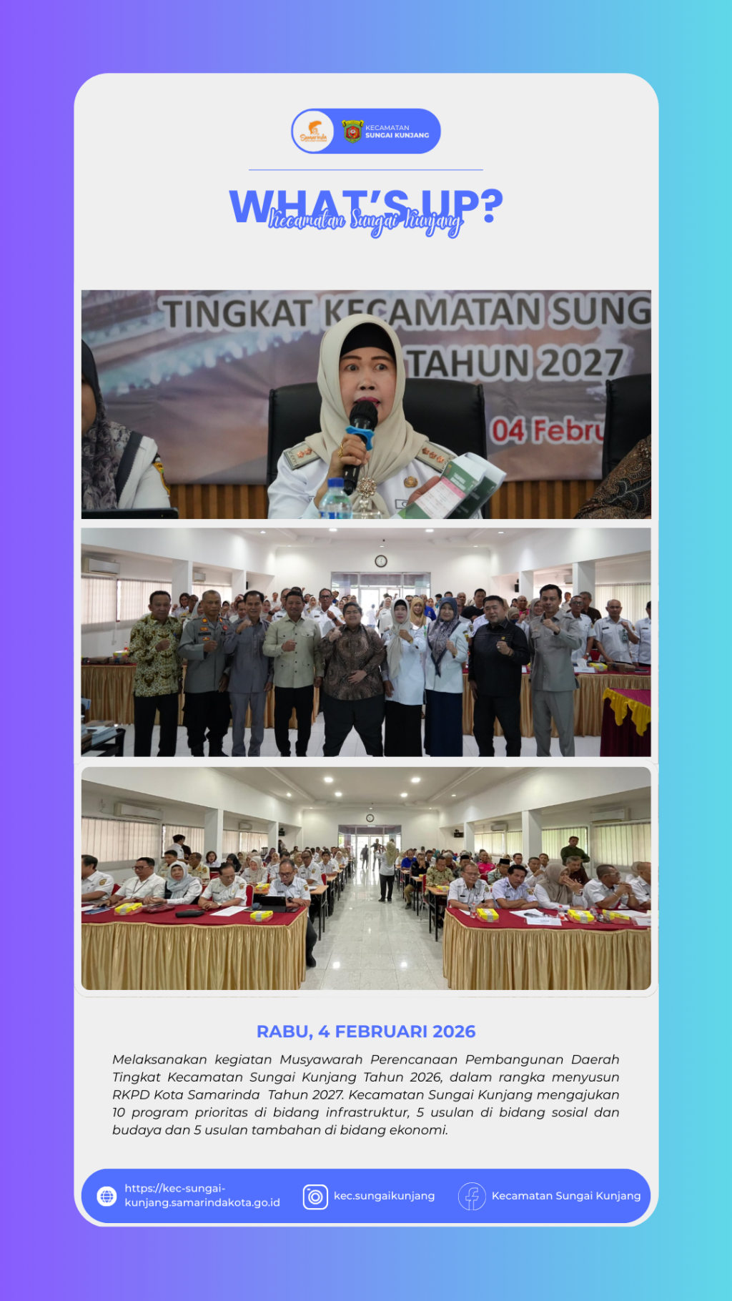 MUSRENBANG Tingkat Kecamatan Tahun 2026