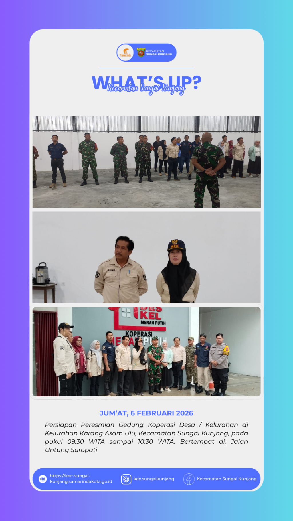 Pra-Peresmian Koperasi Merah Putih