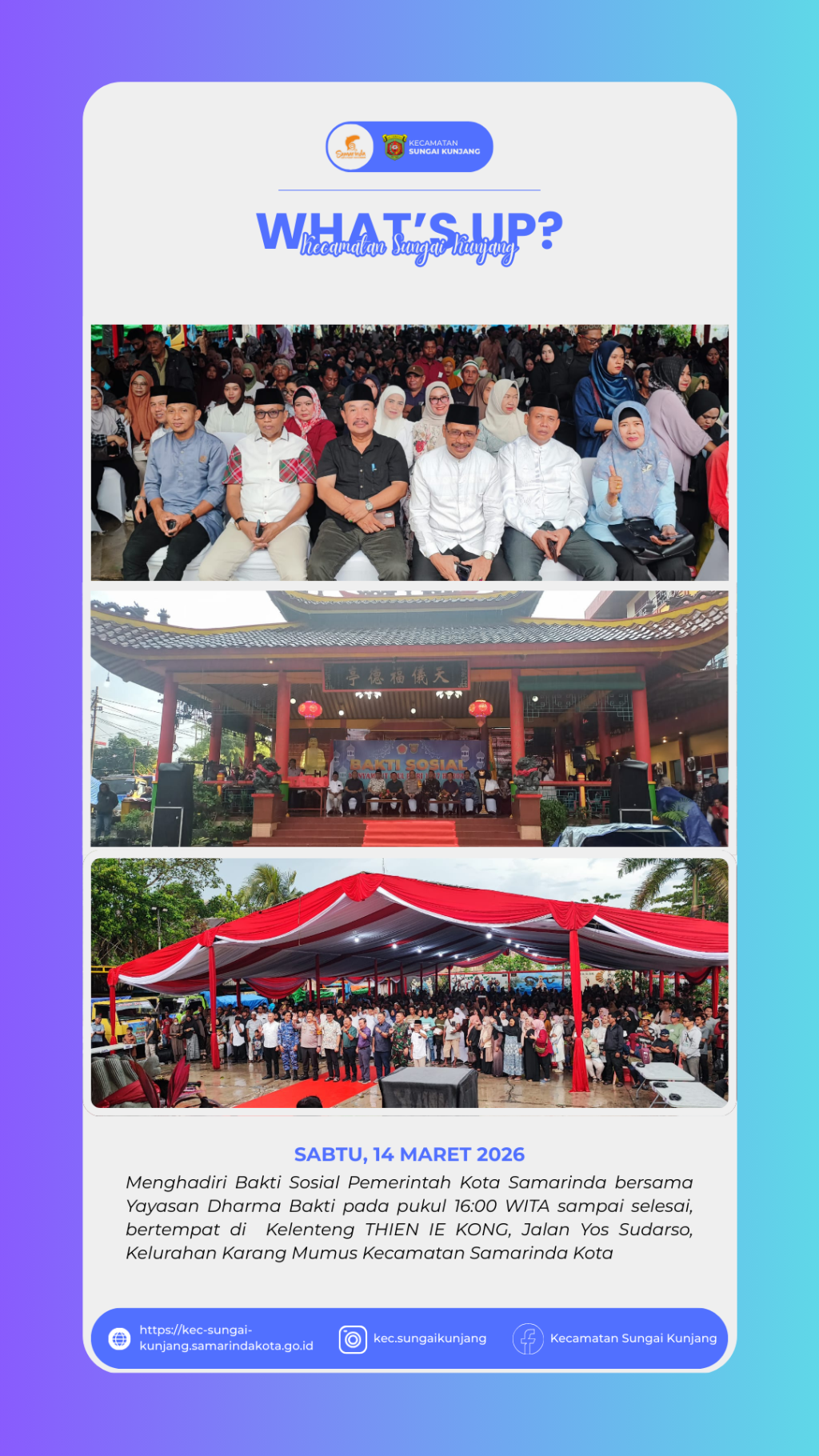 Bakti Sosial Bersama Yayasan Dharma Bakti